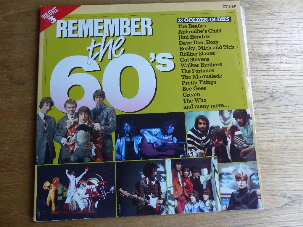 Various – Remember The 60's (1983...Volume 3), Gebruikt, 1980 - 1989, Ophalen of Verzenden, Gatefold hoes