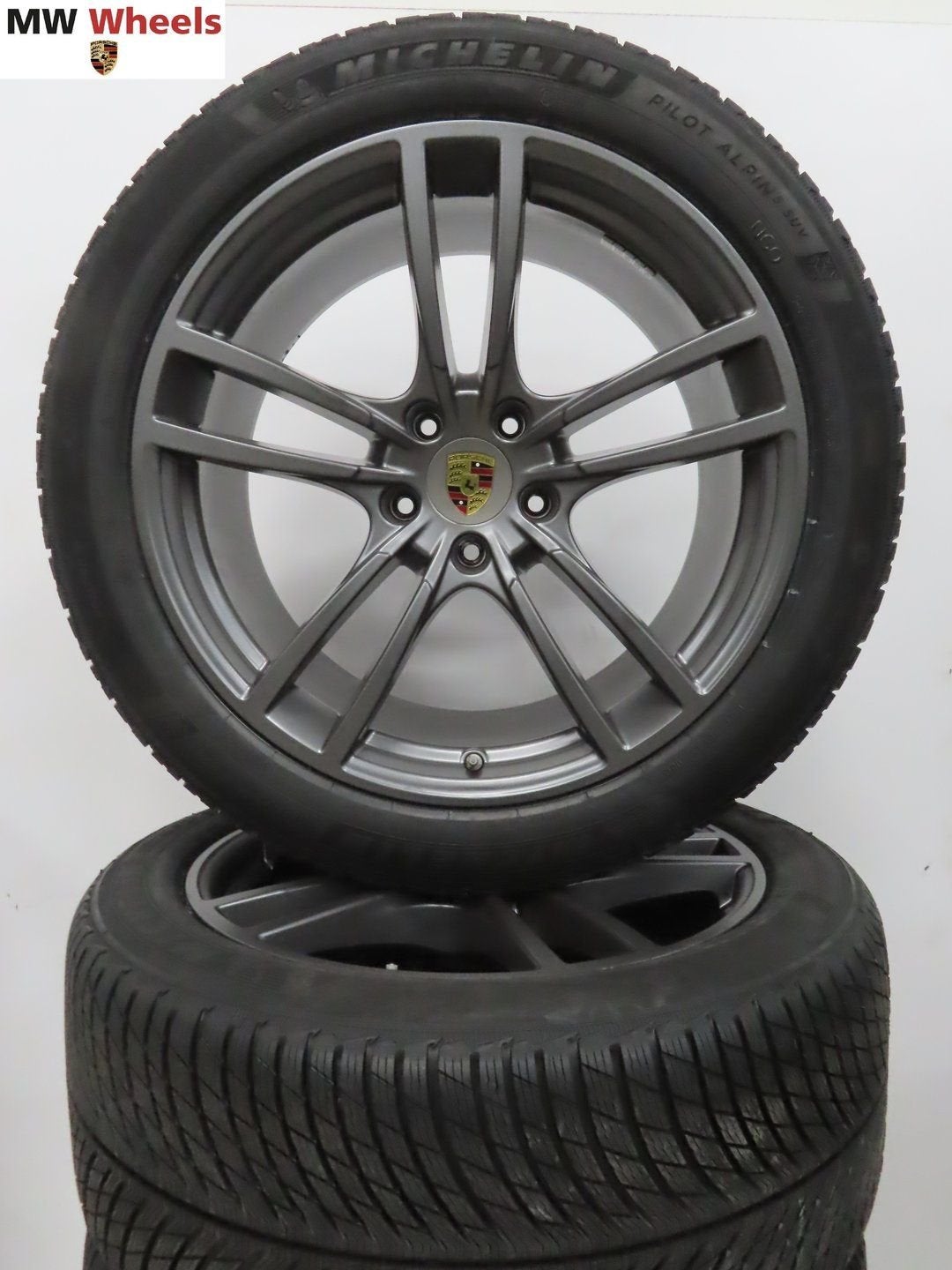 Porsche Cayenne Coupe model 2024 21 inch velgen winterbanden, -, 285 mm, -, Banden en Velgen