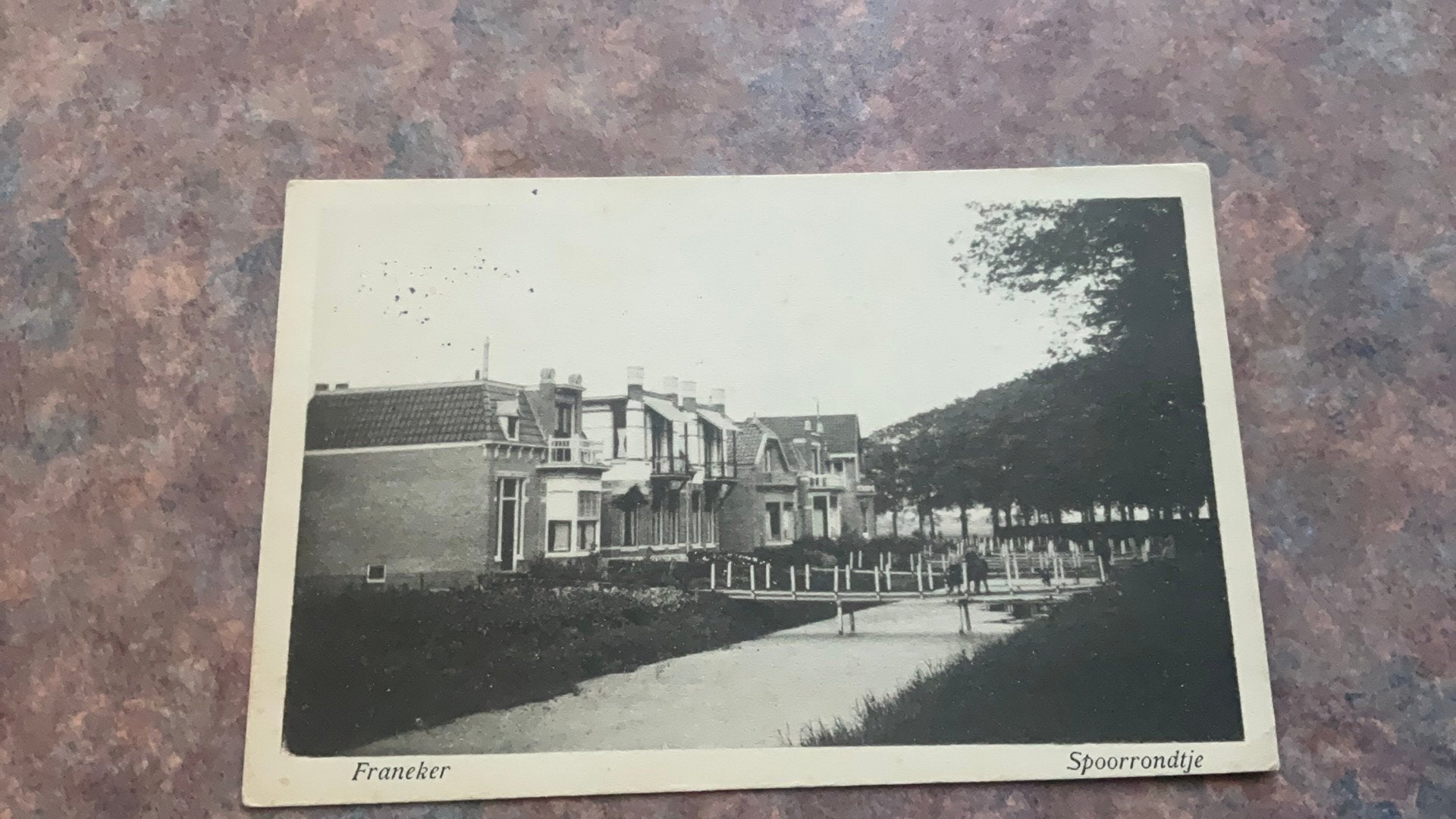 Ansichtkaart Franeker, Verzenden, 1920 tot 1940, Friesland