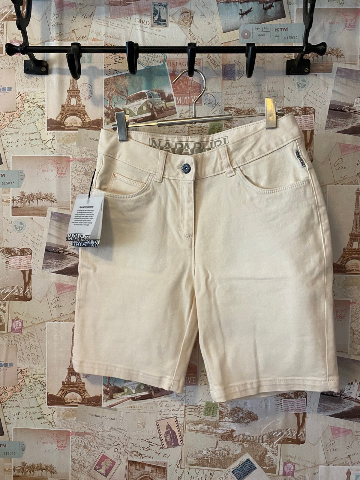 Napapijri katoenen short maat 26, Ophalen of Verzenden, Nieuw, Overige kleuren, W27 (confectie 34) of kleiner