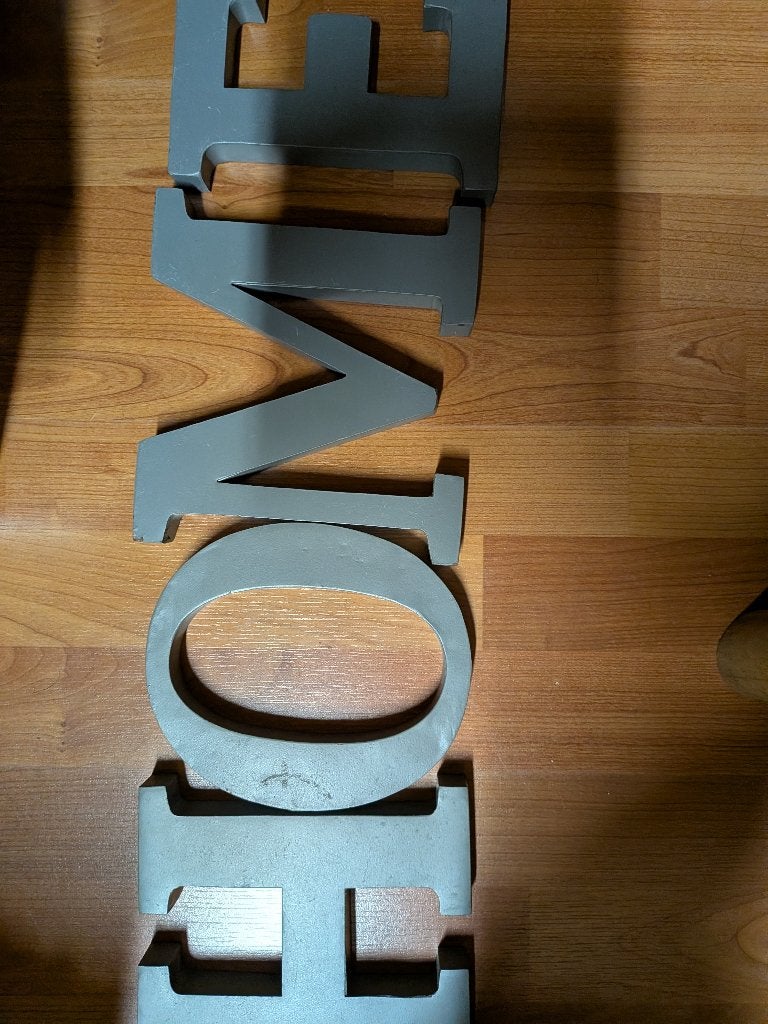 metalen letters groot.  alle advertenties 2 halen 1 betalen, Ophalen of Verzenden, Zo goed als nieuw