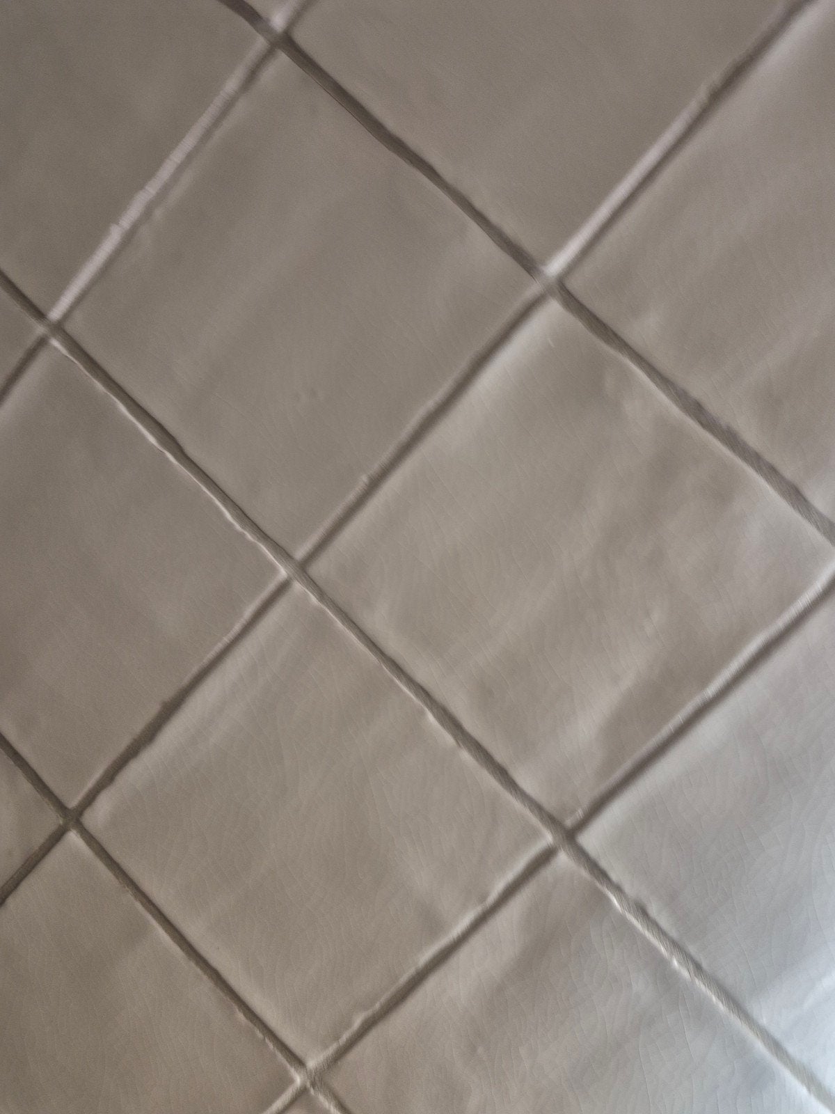 Nieuwe witte organische tegels 2.37 m², 13x13 cm. Natuurlijk, Nieuw, Minder dan 20 cm, Minder dan 5 m², Wandtegels