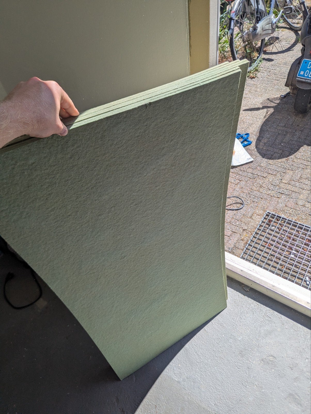 groene platen ondervloer firstfloor isoline, Ophalen
