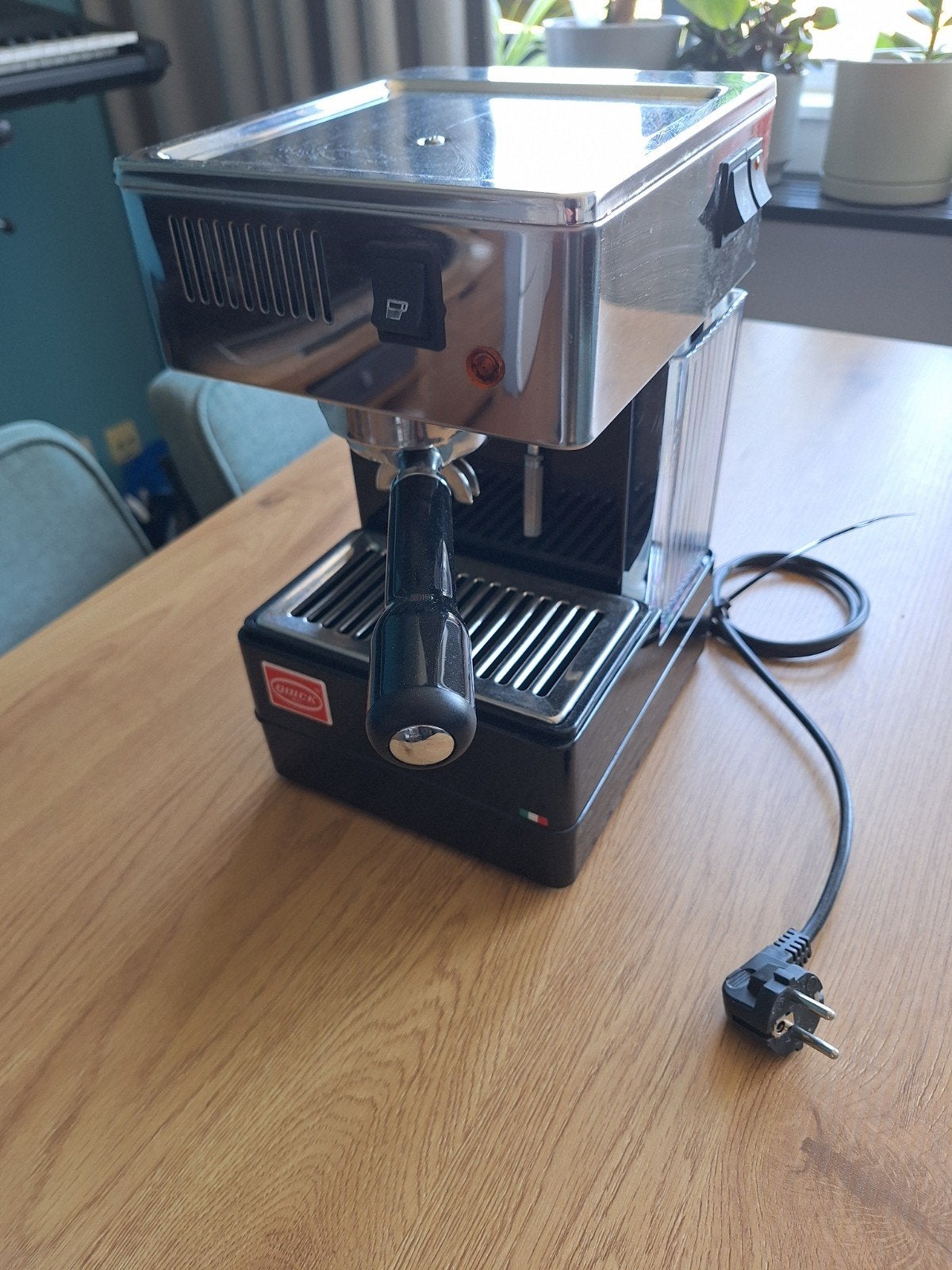 Quickmill 820 piston espresso apparaat, Ophalen, Gebruikt, Espresso apparaat, Gemalen koffie