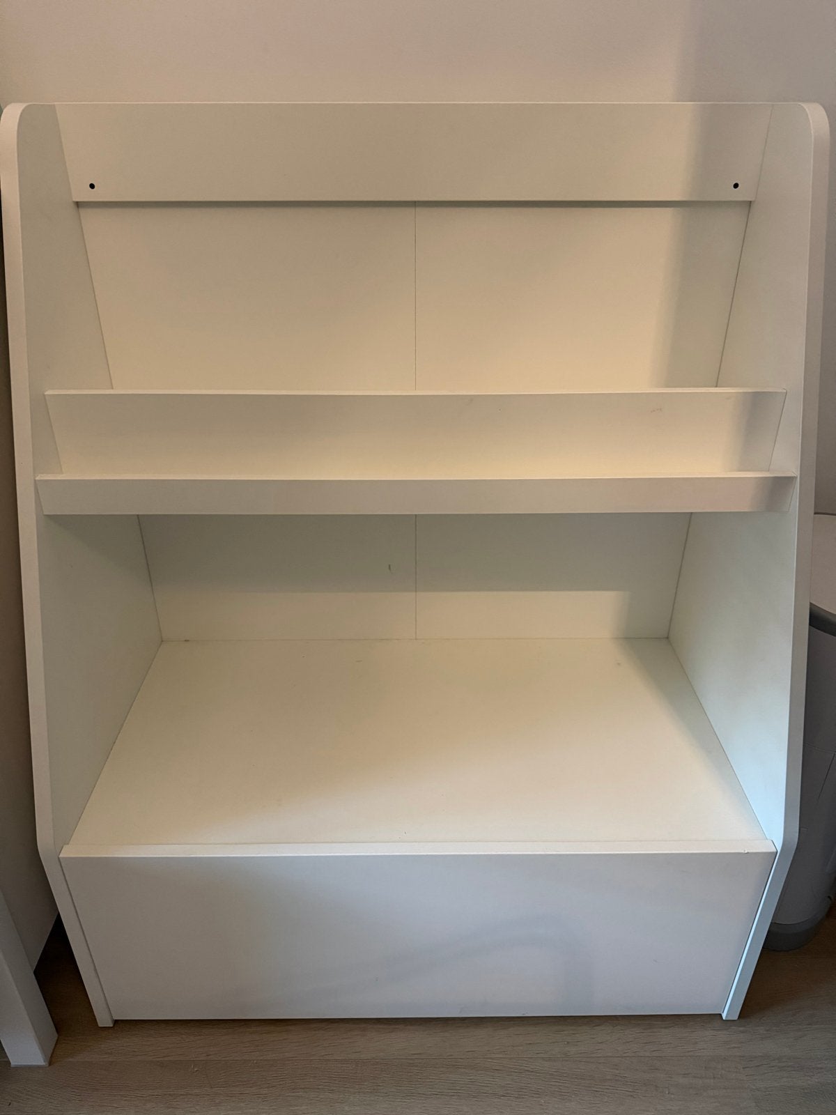 IKEA BERGIG - Boekenkast met opbergruimte (wit), Ophalen, Kast, Zo goed als nieuw, 75 tot 100 cm