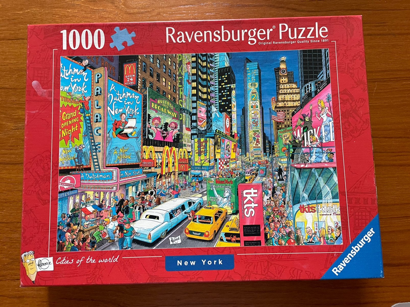 New York, Ophalen, 500 t/m 1500 stukjes, Gebruikt, Legpuzzel