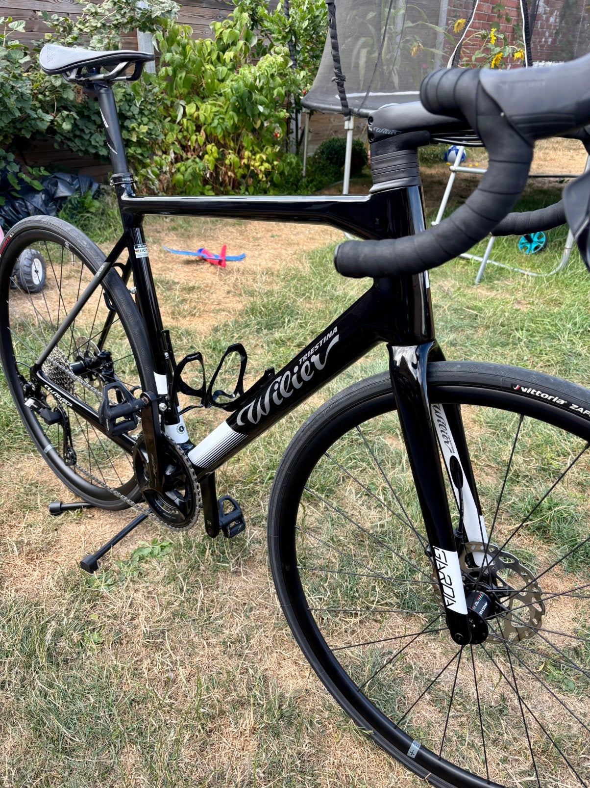 Wilier garda carbon racefiets xl, Carbon, Zo goed als nieuw, Meer dan 20 versnellingen, Ophalen