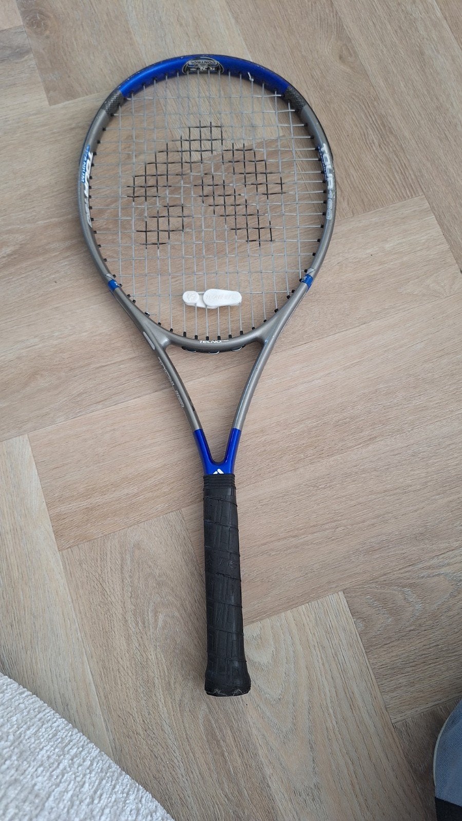 Tennis Racket - Techno pro tour 160 titanium + Tennis tas, Sport en Fitness, Ophalen of Verzenden, Gebruikt, Racket, Overige merken