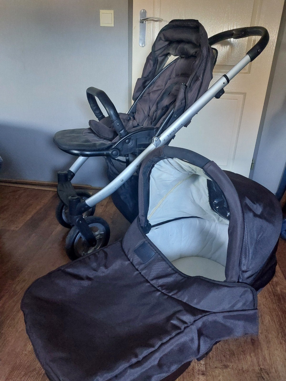 Combi Kinderwagen, Ophalen, Gebruikt, Overige merken, Verstelbare duwstang