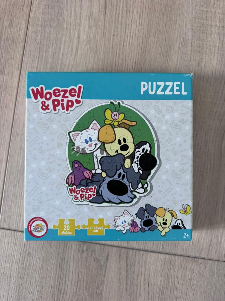 Woezel en Pip puzzel, Ophalen of Verzenden, 10 tot 50 stukjes, Zo goed als nieuw