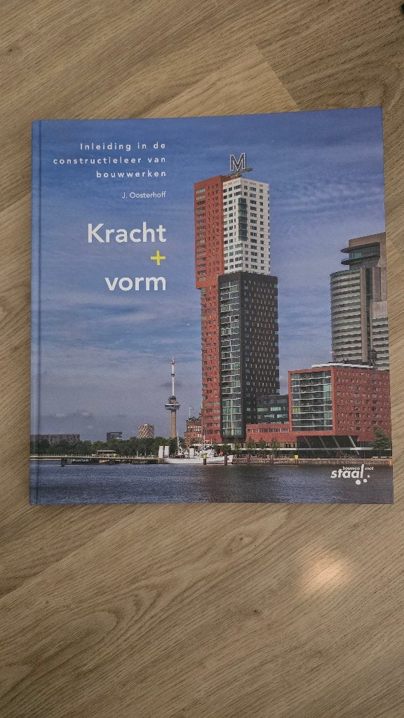 Kracht + Vorm, Boeken, Zo goed als nieuw, Bouwen met staal, Beta, HBO