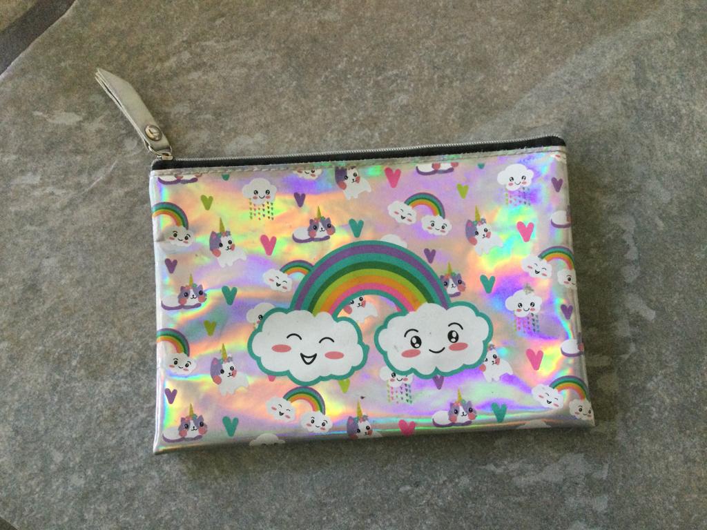 Prachtig netjes Etui met glitters, Ophalen of Verzenden, Gebruikt