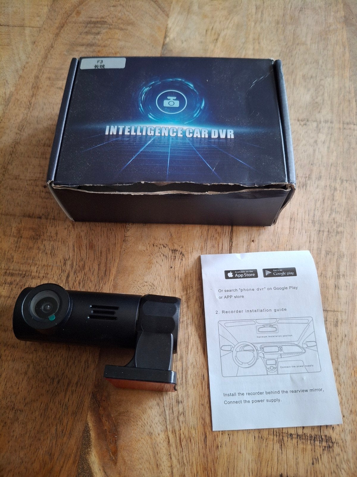 Intelligence Car DVR Dashcam - Nieuw in doos, Auto diversen, Dashcams, Ophalen of Verzenden, Nieuw