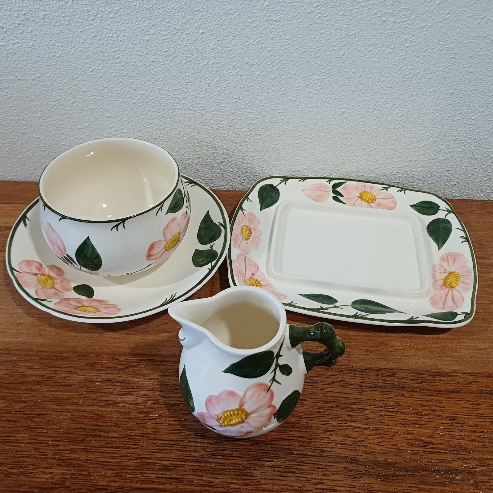 Villeroy en Boch servies Wild Rose, Antiek en Kunst, Ophalen of Verzenden