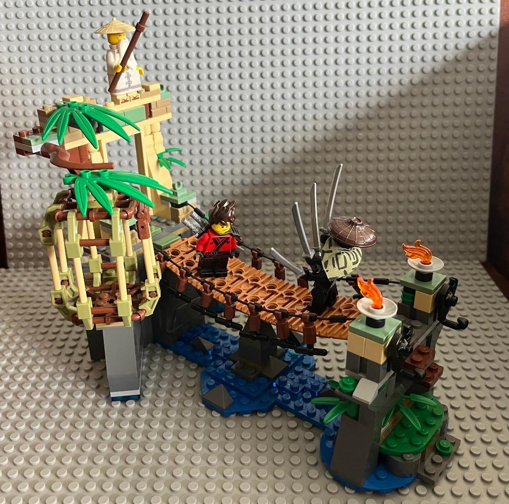 Ninjago Movie: 70608 Master Falls, Lego, Ophalen of Verzenden, Zo goed als nieuw, Compleet