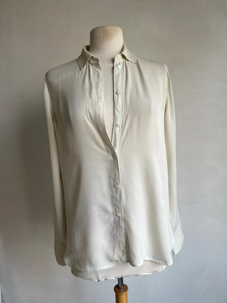 vince blouse beige maat m, Kleding | Dames, Maat 38/40 (M), Verzenden, Beige, Zo goed als nieuw