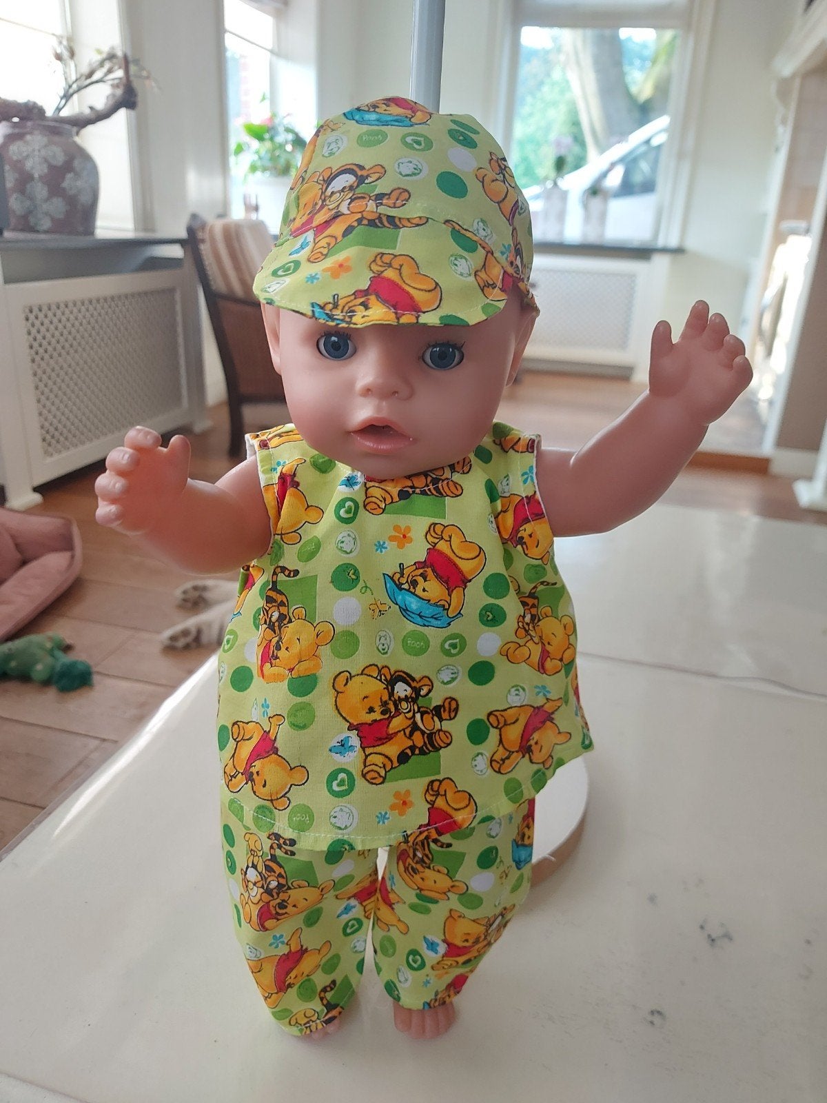 leuke tijgertje en pooh set baby born pop 43cm, Ophalen of Verzenden, Nieuw, Babypop