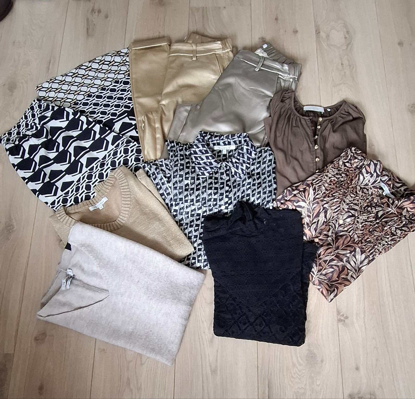 NUKUS kledingpakket maat S/M - 9 stuks, Kleding | Dames, Ophalen of Verzenden, Zo goed als nieuw, Maat 36 (S)
