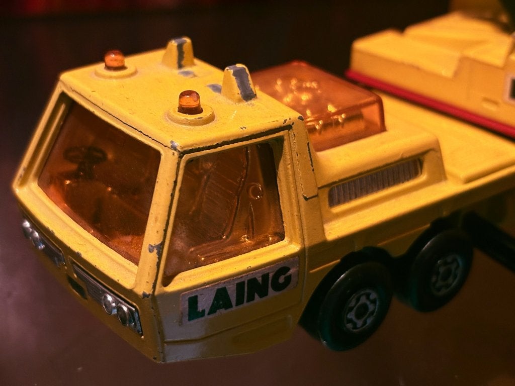 Matchbox Super Kings K-12 Hercules Kraanwagen, Ophalen of Verzenden, Gebruikt, Hijskraan, Tractor of Landbouw, Matchbox