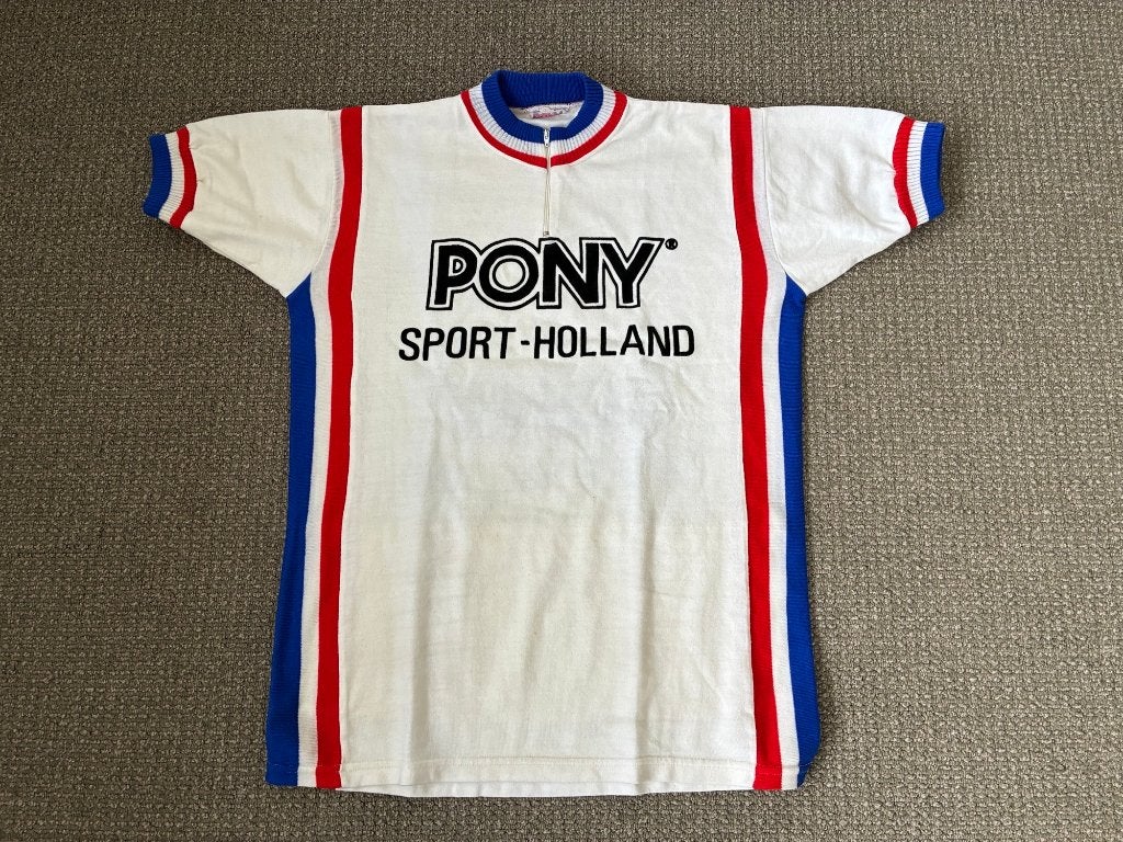 vintage Pony Sport-Holland wielershirt, Fietsen en Brommers, Verzenden, Gebruikt, Bovenkleding
