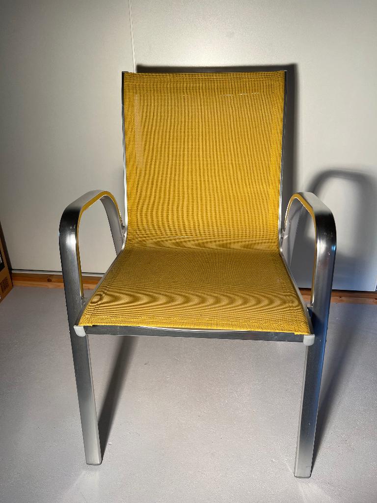 Stoel Batyline, Tuin en Terras, Ophalen, Zo goed als nieuw, Aluminium