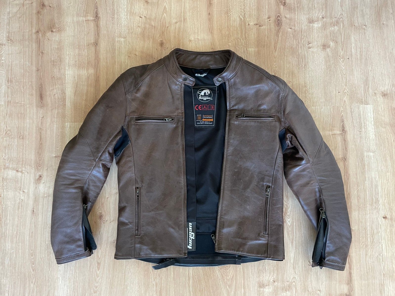 Furygan motorjas incl. voering maat M (valt kleiner), Ophalen of Verzenden, Tweedehands, Jas | textiel