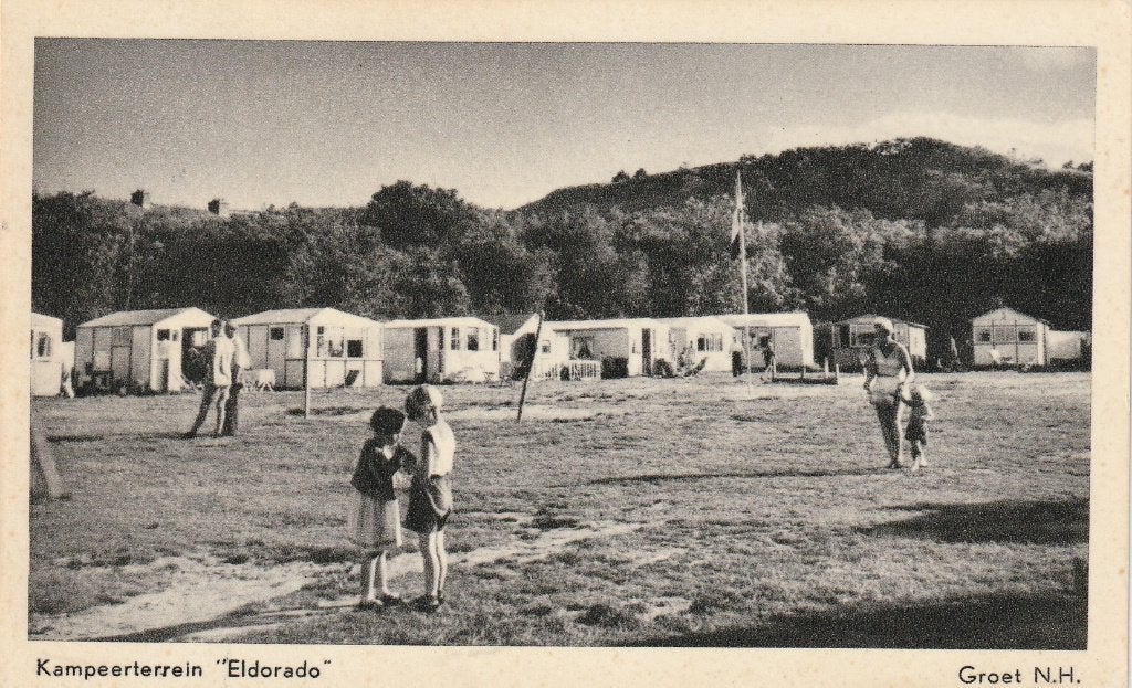 Groet, Kampeerterrein, Verzenden, Voor 1920, Noord-Holland