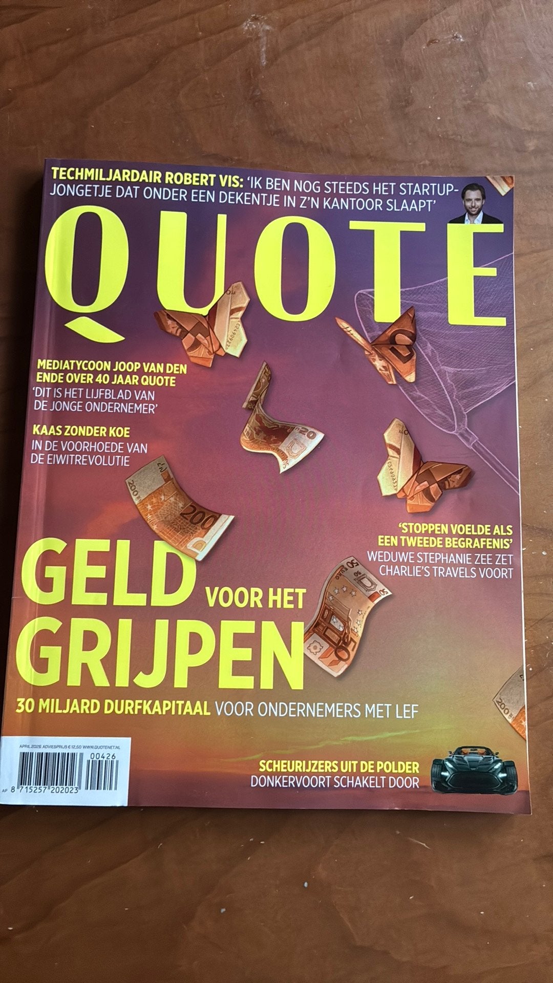 Quote april 2026, Ophalen of Verzenden, Zo goed als nieuw, Muziek, Film of Tv