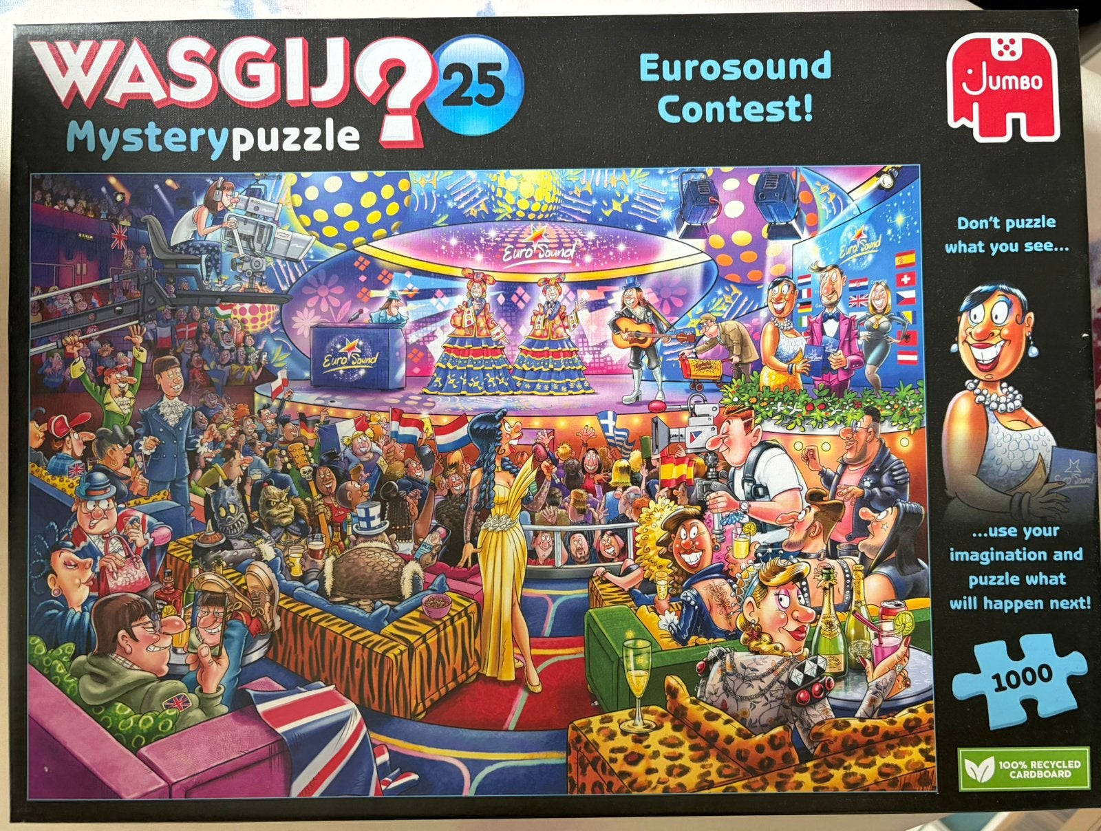 Legpuzzels van Wasgij, Ophalen, 500 t/m 1500 stukjes, Zo goed als nieuw, Legpuzzel