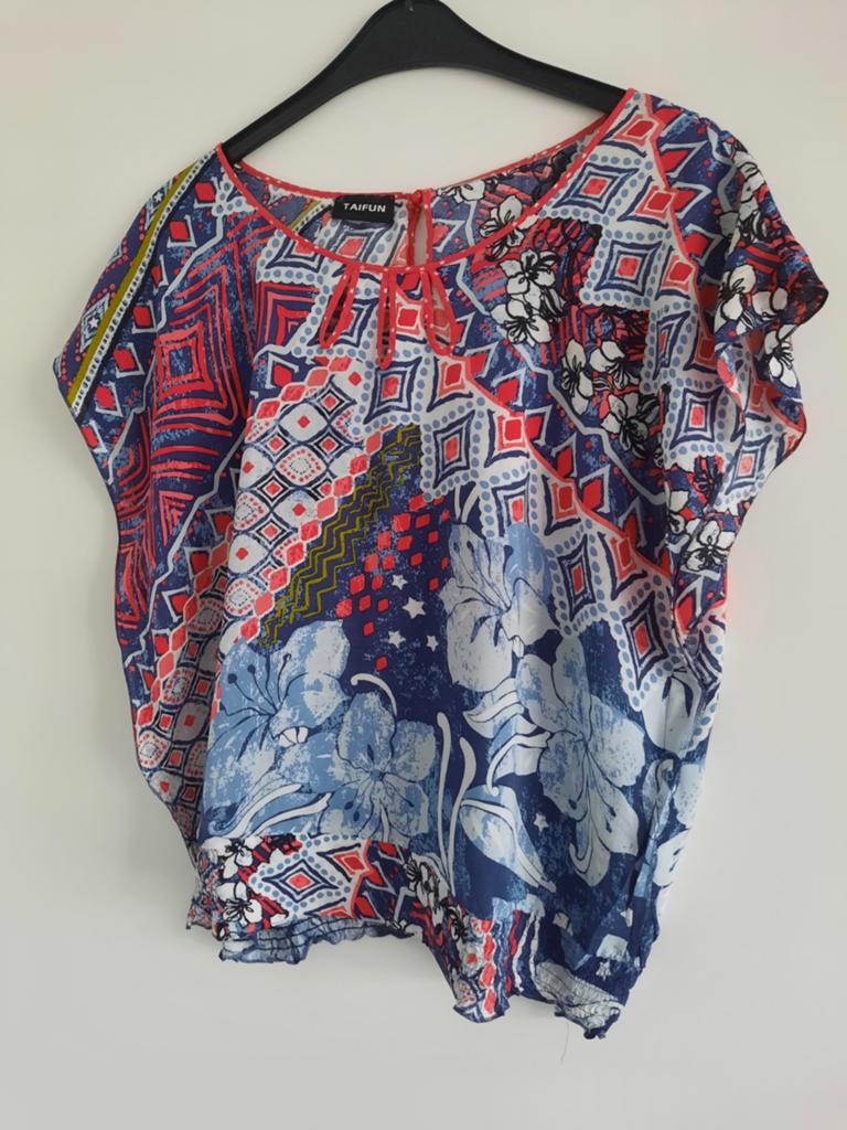 Top shirt Taifun mt 44, Ophalen of Verzenden, Zo goed als nieuw, Maat 42/44 (L), Korte mouw