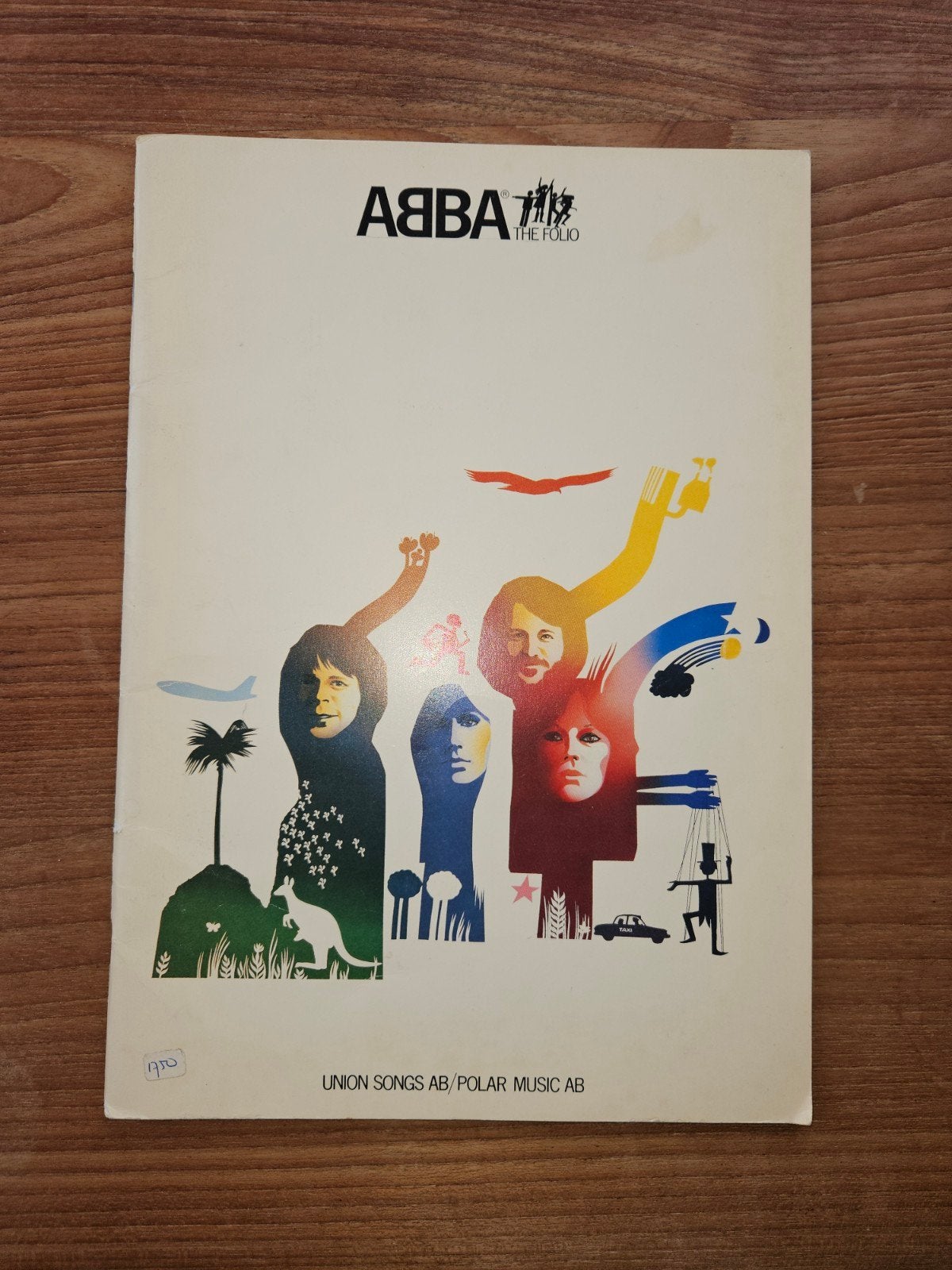 ABBA The Folio Songbook - Zeldzame bladmuziek uit 1977, Muziek en Instrumenten, Ophalen of Verzenden