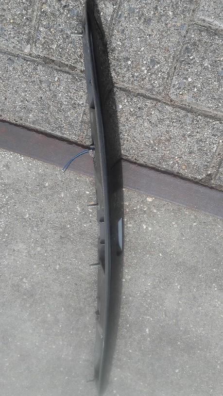 Zwarte strip op achterklep Megane Coupe 2001, Ophalen of Verzenden
