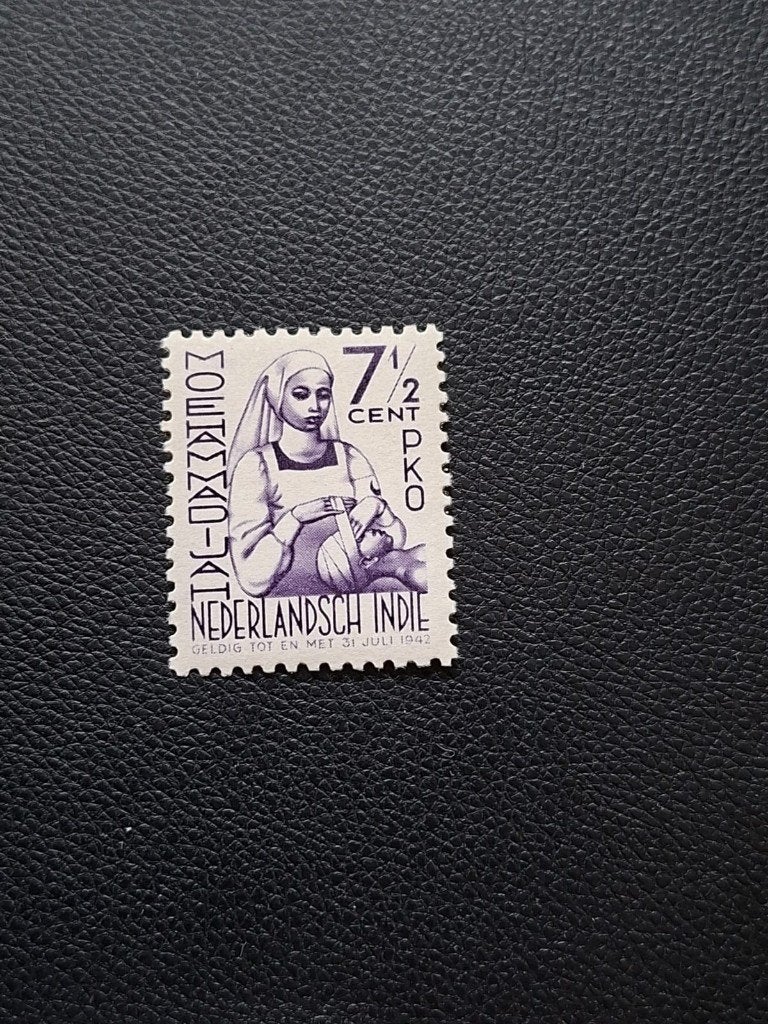 nederlands indië ongebruikt plakker nr 295, Ophalen of Verzenden, Postfris, Nederlands-Indië