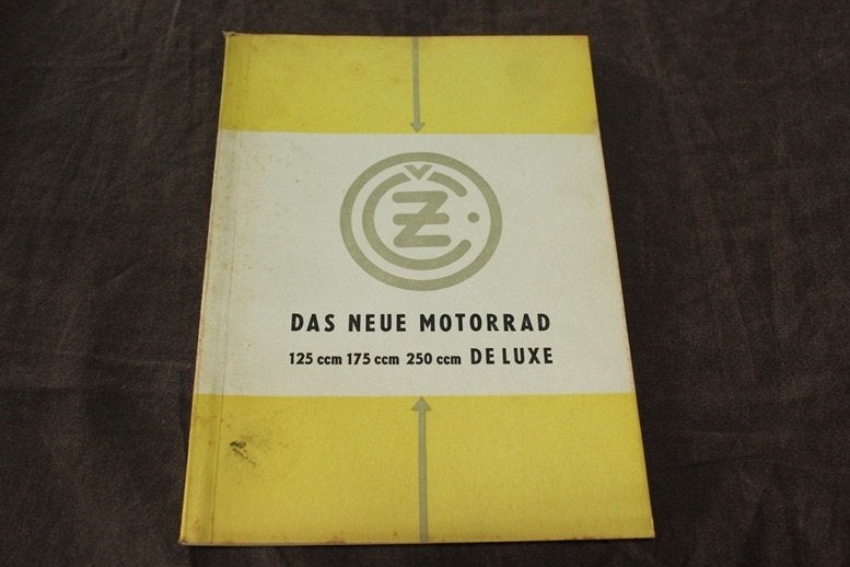 CZ 125cc 175cc 250cc 1968 motorrad handbuch typ453 450 455, Motoren, Ophalen of Verzenden, Overige merken