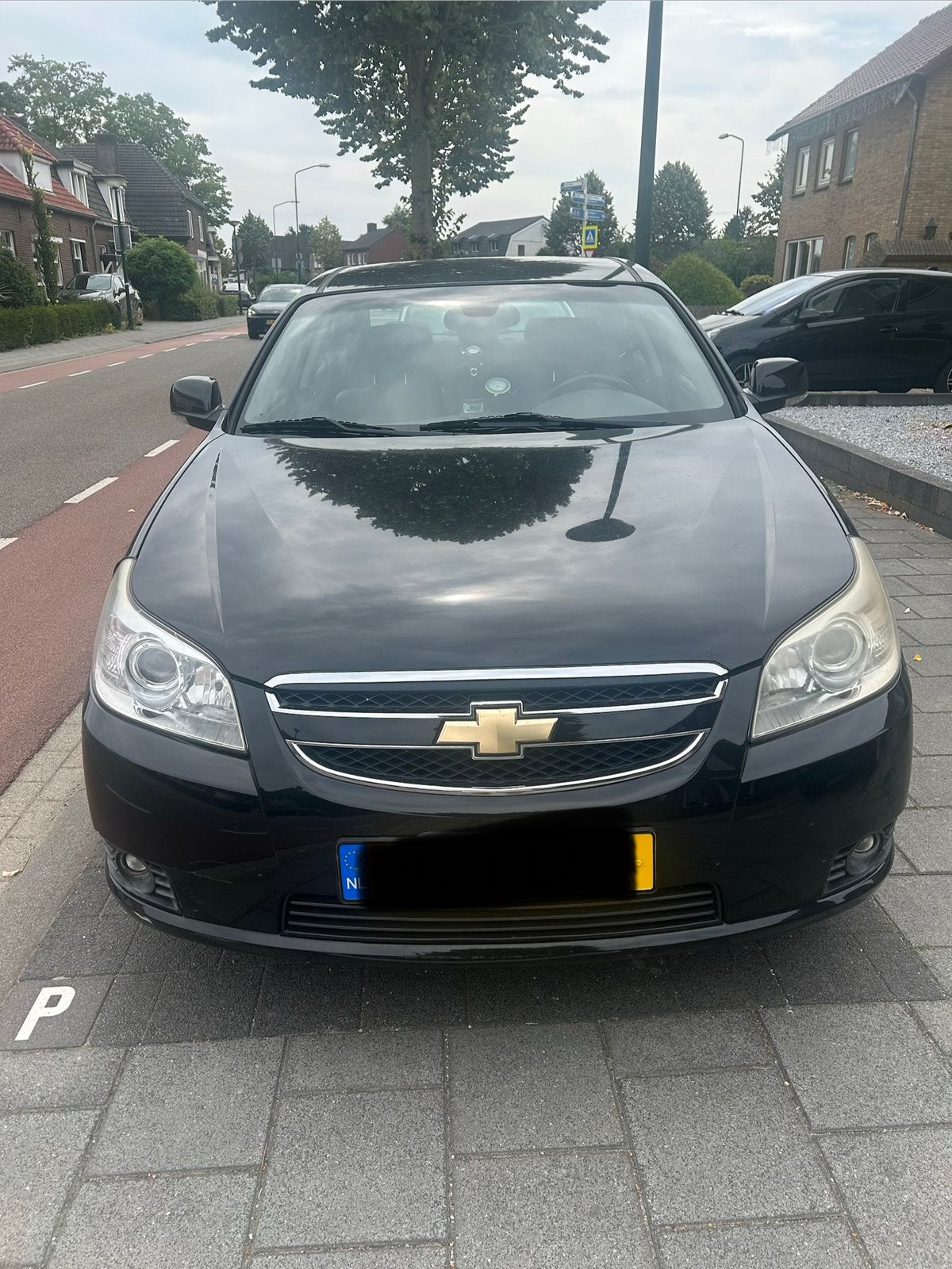 Chevrolet Epica 2.5 AUT 2010 Zwart, Auto's, Chevrolet, Zwart, 156 pk, 700 kg, Zwart