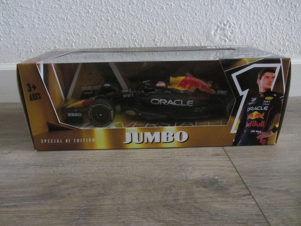 Max Verstappen Red Bull Racing RB18 (Jumbo) 2022, Ophalen of Verzenden, Nieuw, Auto, Bburago