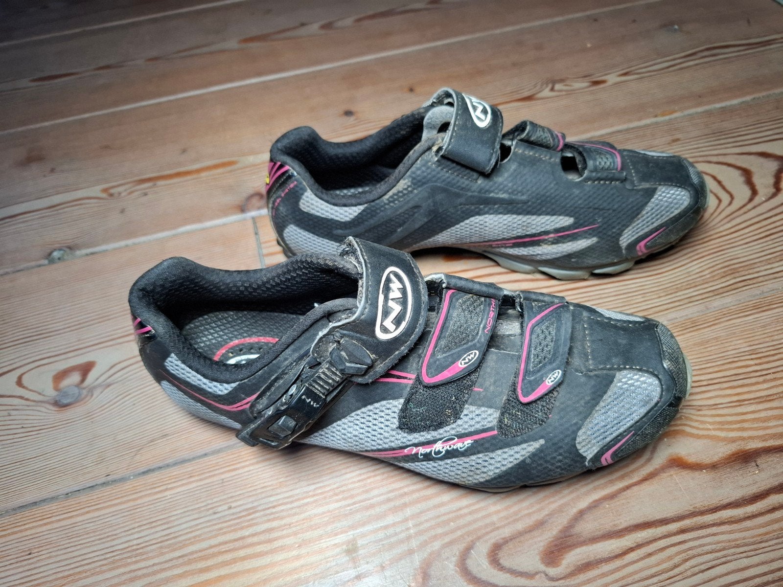Dames fietsschoenen Northwave Spd gravel mountainbike 39 40, Gebruikt, Schoenen, Overige maten, Ophalen of Verzenden
