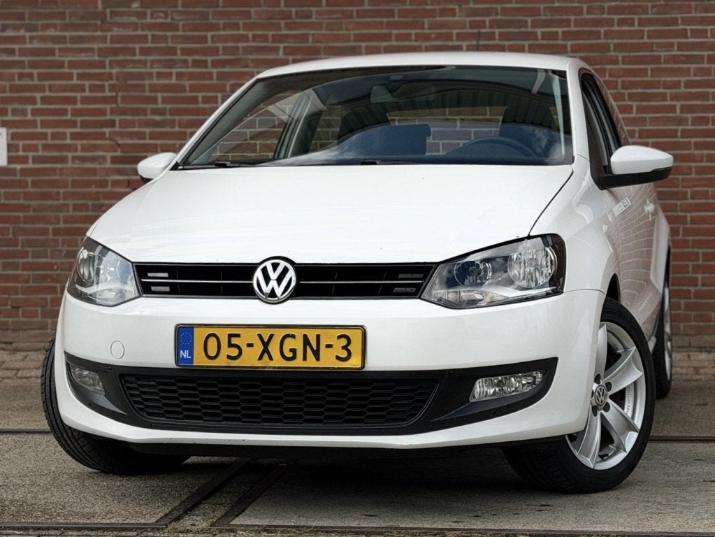 Volkswagen Polo 1.2 TSI BlM Comfl. |Clima |CruiseC |Nieuwe A, Voorwielaandrijving, Euro 5, 4 cilinders, Wit