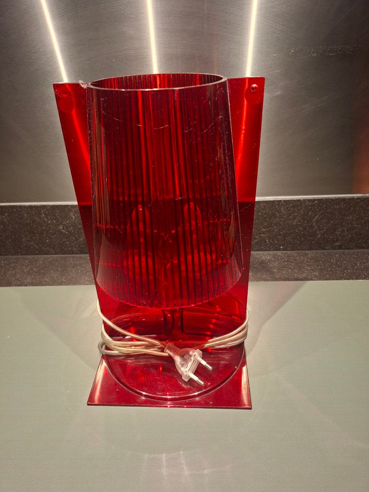 Kartell Take Lamp - Rode Design Tafellamp, Ophalen