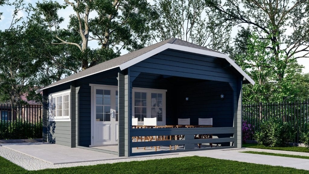 NIEUW Blokhut Wolfskap W4x3+3, Verzenden, Nieuw