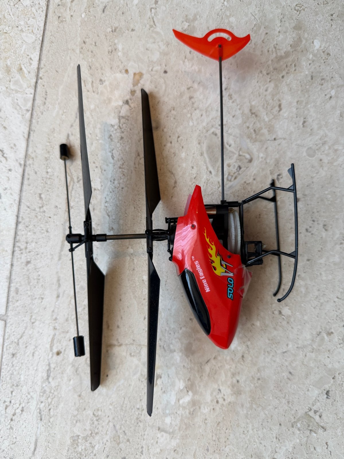 Nine Eagles Solo V1 RC Helikopter met afstandsbediening, Hobby en Vrije tijd, Elektro, Gebruikt, RTF (Ready to Fly), Helikopter