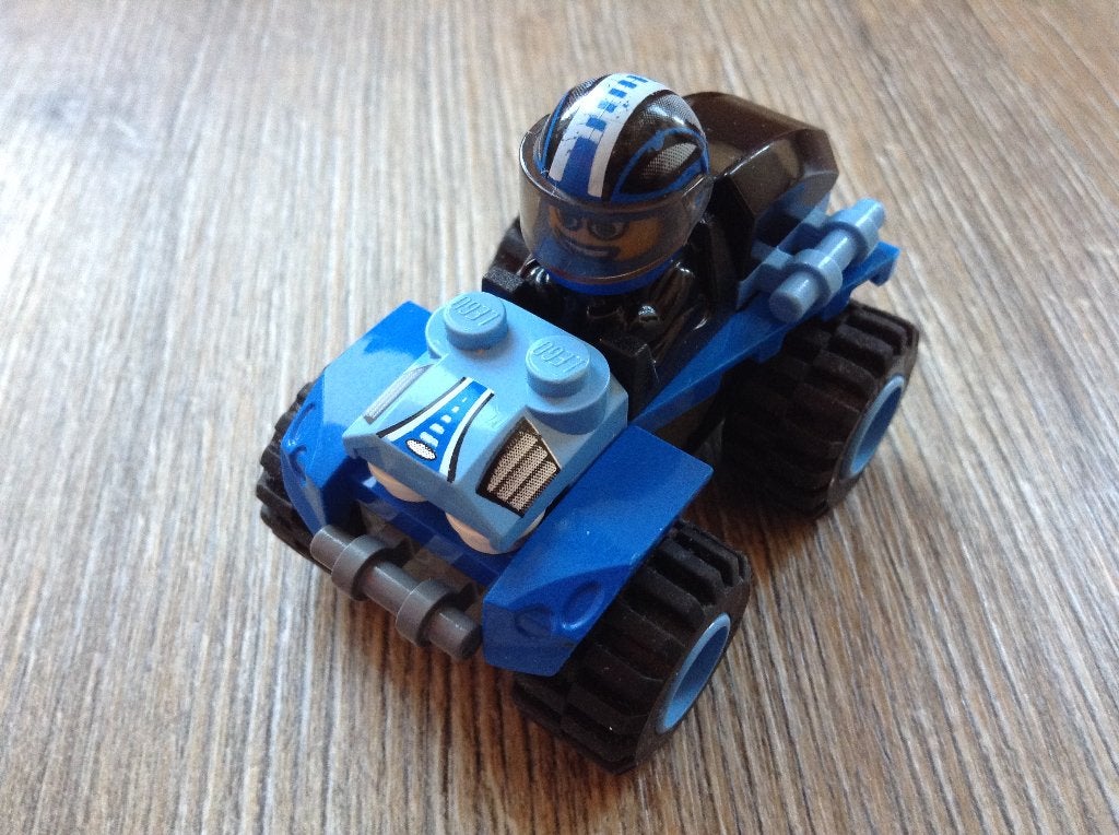 Lego Racers 8358 Off-roader Bike, Gebruikt, Lego, Inclusief instructies, Ophalen of Verzenden