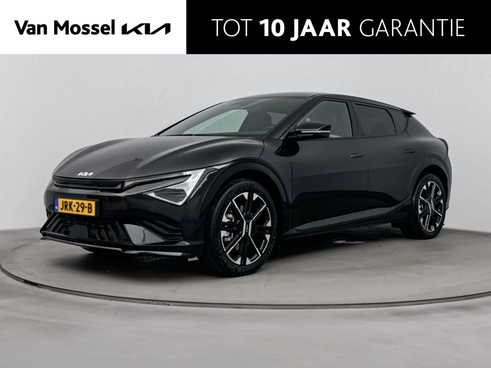 Kia EV6 GT-Line Business Edition 84 kWh | ACC | Stoel+stuurv, Auto's, Kia, Automaat, Achterwielaandrijving, 1960 kg, Zwart
