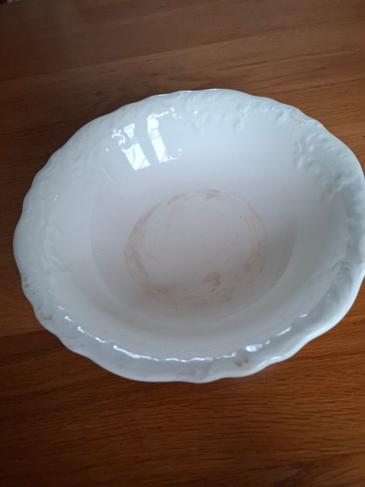 Antieke Petrus Regout Groenteschaal - ø 25 cm (ca. 1870), Ophalen of Verzenden