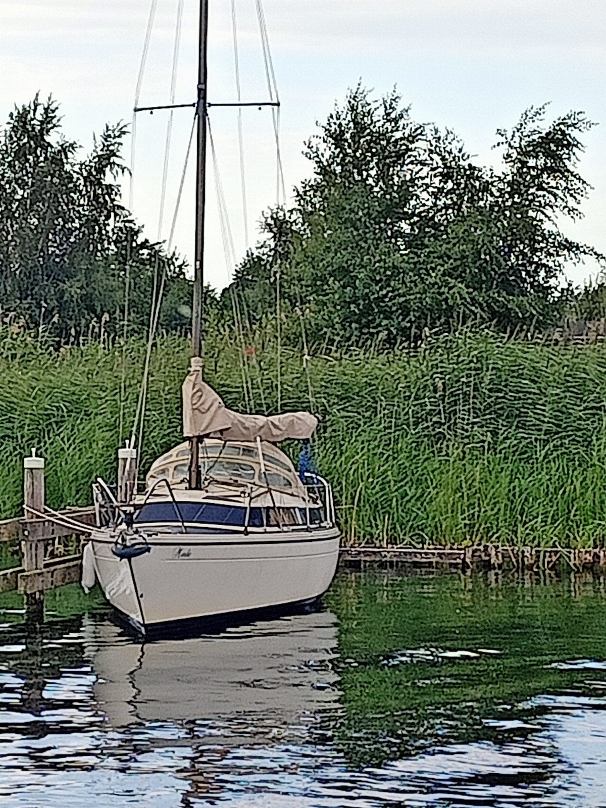 Dehler Sprinta 70 compleet zeiljachtje 9.9 Yamaha 4 takt, Watersport en Boten, Gebruikt, Viertaktmotor, 100 cm, Ophalen of Verzenden