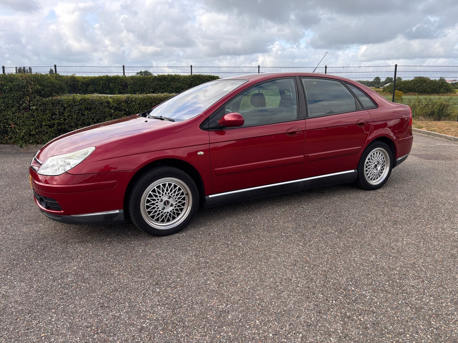 Citroën C5 2.0I 16V Ligne Business 2007 Rood, Origineel Nederlands, Handgeschakeld, Grijs, Particulier