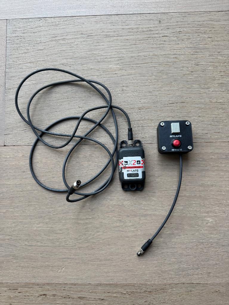 Mylaps X2 transponder met Driver ID, Ophalen of Verzenden, Gebruikt, Onderdelen Kart