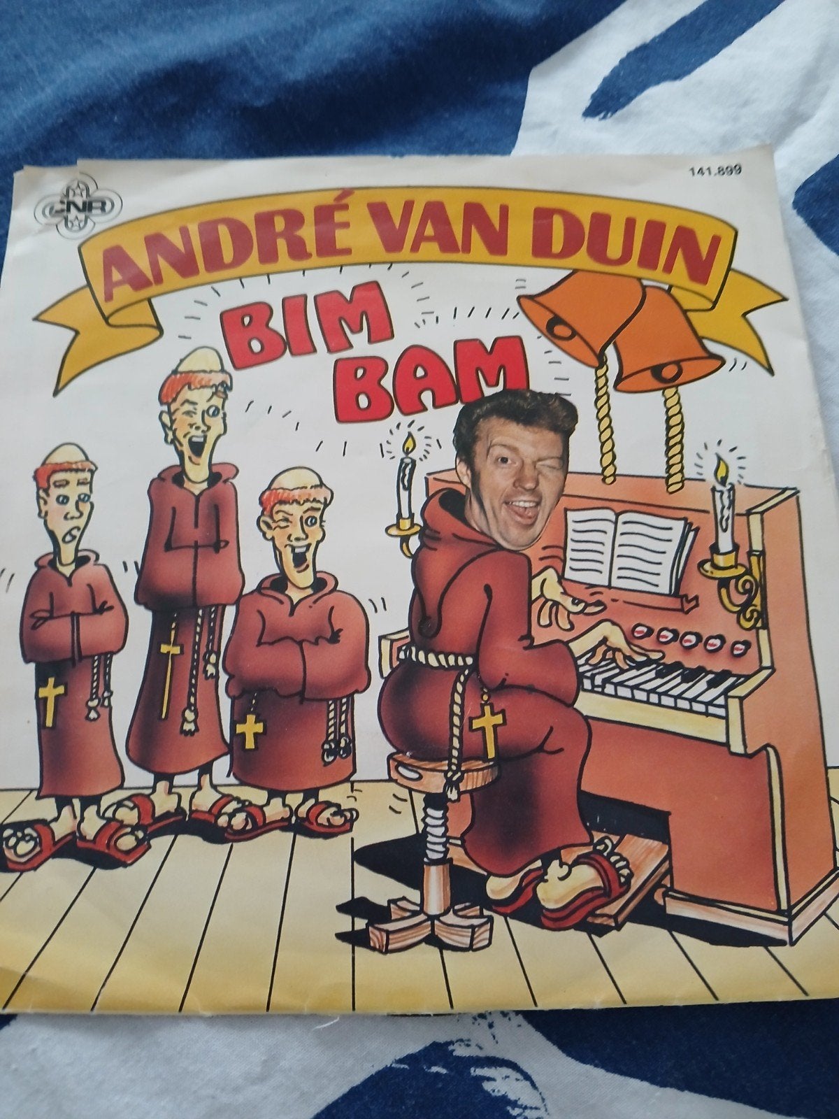 André van Duin - Bim Bam / Als je huilt (Single), Gebruikt, 7 inch, Ophalen of Verzenden, Nederlandstalig