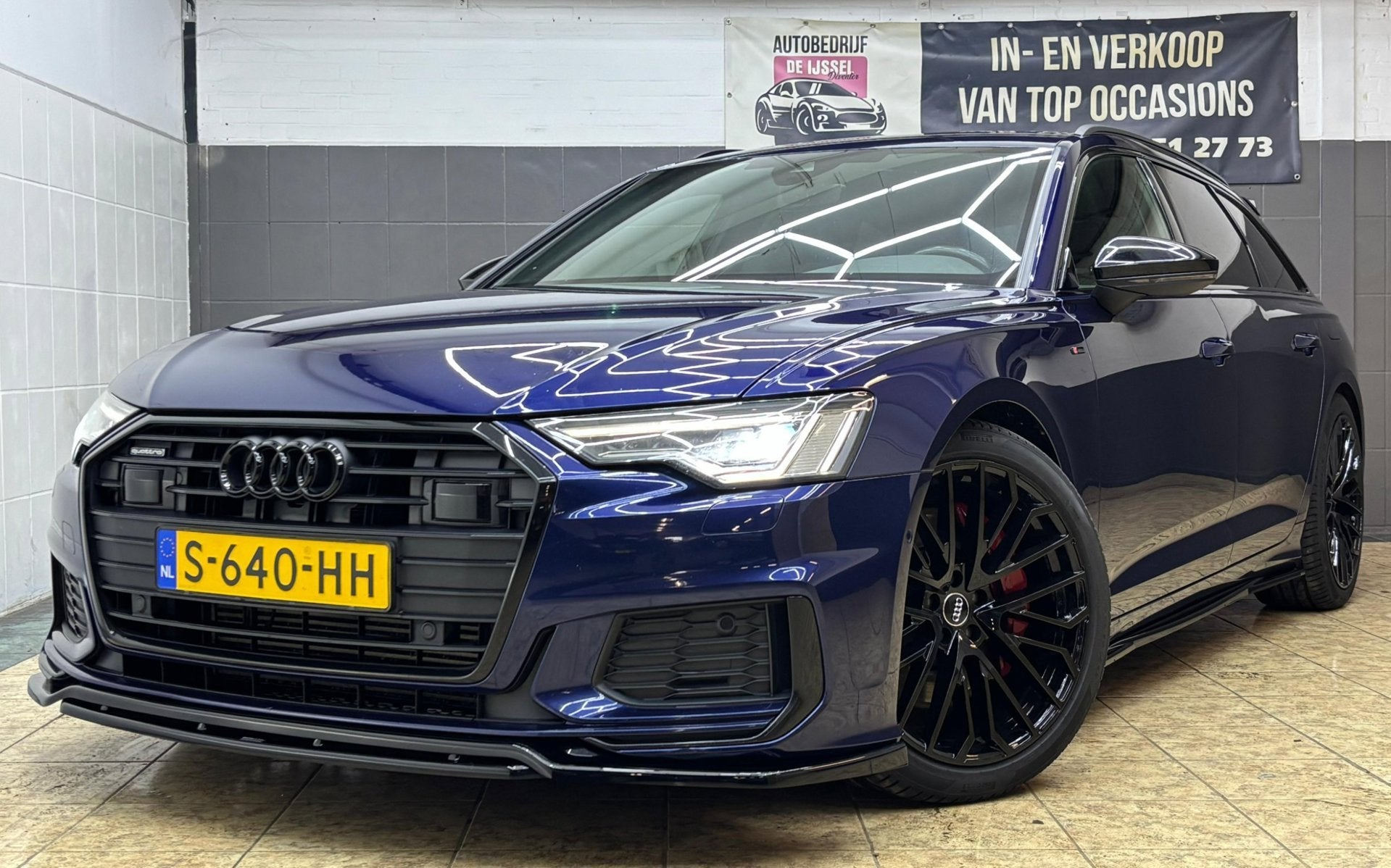 Audi A6 Avant 55 TFSI e quattro 2XS-Line/RS Pakket/ACC/ Gara, Automaat, Gebruikt, 4 cilinders, Blauw