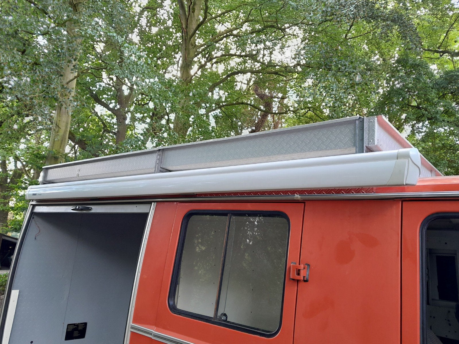 Thule Omnistor luifel voor camper of caravan, Ophalen, Gebruikt, Polyester, Thule